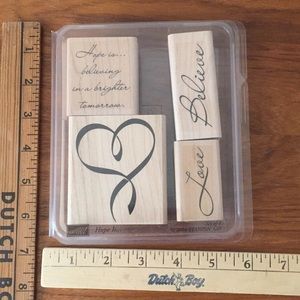 Stamping Up Rubber Stamps - Hope is...